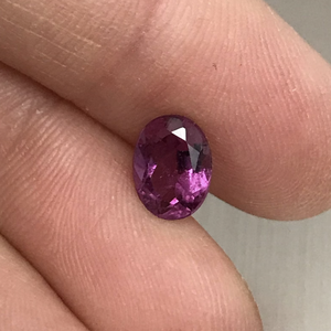 Turmalina Rosa natural, forma ovalada, piedra preciosa suelta facetada, Color rojo, anillos semipreciosos, collar, pendientes, fabricación de joyas - Product Image 1