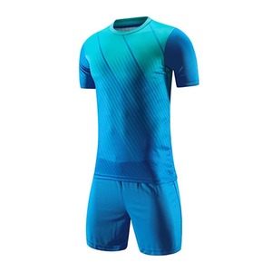 ชุดเสื้อเจอร์ซีย์ฟุตบอลสำหรับผู้ชายใส่ได้ทั้งชายและเยาวชนเสื้อแขนสั้นแห้งเร็วออกแบบได้ตามต้องการ - Product Image 1