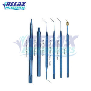 Servicio OEM buena venta juegos de microcirugía Acero inoxidable REEAX ENTERPRISES ojo instrumentos quirúrgicos oftálmicos - Product Image 6
