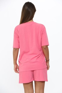 Casual Skinny Biker Respirant Ensembles Femmes Costume pour Fitness Survêtements avec Shorts et Top Blouse Outfits Sweatsuit Femme 4X - Product Image 6