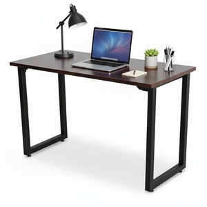 Acacia Wood <b>Foldable</b> Computer <b>Desk</b> for Home Office 25mm Thick 120x60cm Simple Design with Drawer - Product Image 1