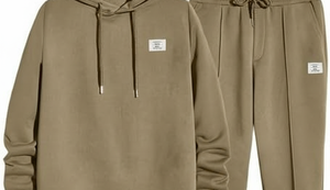 Survêtement à capuche pour hommes et femmes |   Conception personnalisée |   100% coton |   Solide |   Respirant et antibactérien |   Doublure en polaire |   Hiver | - Product Image 5