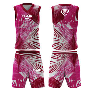 Impression numérique Maillot de basket-ball de haute qualité Tops et shorts Maillot de sport pour homme Personnalisation des maillots - Product Image 4