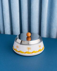 Cazuelas de aspecto moderno de Oriente Medio elegante clásico decorativo Ramadán calentador de alimentos Buffet Hotpot cazuelas calentador de olla caliente - Product Image 1