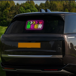 Programmable Animations <strong>Text</strong> Graffiti Diy Editor Bluetooth App Flexible <strong>Message</strong> Display App Rides Sign Led Light Signs for Car - Product Image 4