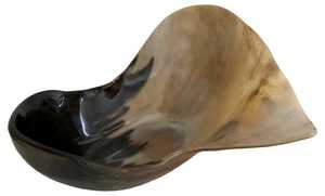 Bol en corne de buffle naturel de qualité bol de service poli à la main pour la cuisine à domicile vaisselle à bas prix pour les fêtes durables - Product Image 4