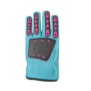 Guantes TPR de uso general con logotipo personalizado, el mejor proveedor, guantes de trabajo mecánicos resistentes de alta calidad - Product Image 2