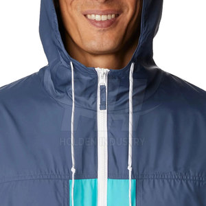 Veste coupe-vent au meilleur prix, logo personnalisé, veste d'hiver, veste coupe-vent à marque privée en vente - Product Image 6