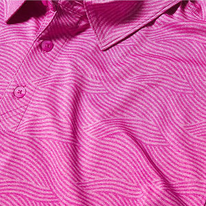 Polo de golf grande taille en coton à manches courtes pour homme, vêtement de sport confortable pour l'été et les activités de plein air, logo brodé - Product Image 4