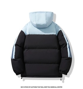 Chaquetas Acolchadas con Capucha para Hombre, Hechas a Medida, Impermeables, Ecológicas, con Cuello Alto, Servicio OEM, Gran Venta - Product Image 2