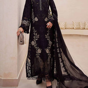 New Desgin Top Selling Unstitched Formal Party <b>Dress</b> for Women New Designer Regular Length Salwar Kameez 2025 - Product Image 1