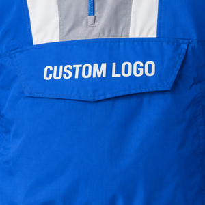 Chaqueta Cortavientos Ligera para Hombre |   Logotipo Personalizado |   Chaqueta Casual Impermeable y Transpirable para Exteriores, Servicio OEM Disponible - Product Image 4