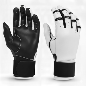 Gants de frappe de baseball professionnels légers pour un confort maximal, adhérence forte, coutures durables, services de logo personnalisé pour l'entraînement - Product Image 3