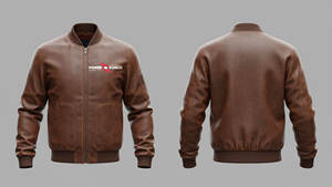 Blouson en cuir double face pour homme, coupe ajustée, style moto, col montant, logo personnalisable, imperméable, respirant, délavé, automne/hiver - Product Image 2