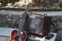 Amplificateur acoustique BSK-60 avec puce DSP haute performance, longue durée de vie de la batterie et pédale de contrôle externe