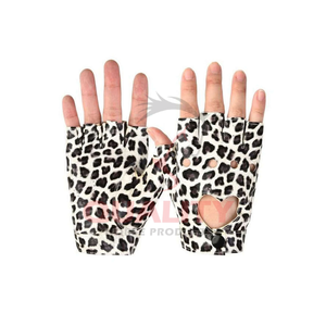 ถุงมือเต้นรำครึ่งนิ้วสำหรับผู้หญิงโลโก้ออกแบบได้ตามต้องการ - Product Image 1