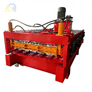 Peru Best-Selling Latest Steel Roof <strong>Tile</strong> Roll Forming <strong>Machine</strong> With Motor &amp; Pump High Productivity - Product Image 1