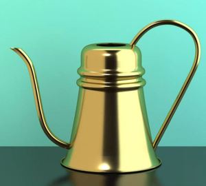 Regadera de cono de hierro, regadera de Color oro rosa para regadera de plantas, regalo para amantes de las plantas, jarra, rociador para jardineros - Product Image 6