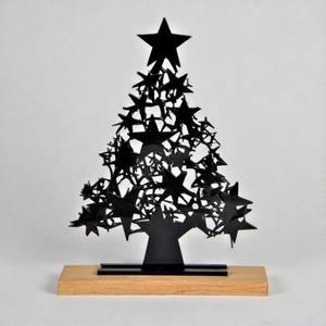 ChimeSpruce AuraBranch EternaBloom Escultura de árbol de metal decorativa hecha a mano para el hogar y la Oficina - Product Image 4