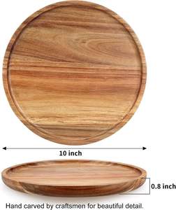 ถาดเสิร์ฟไม้ทำมืออเนกประสงค์-เป็นมิตรกับสิ่งแวดล้อม ใช้กับเครื่องล้างจานและไมโครเวฟได้ โครงสร้างแข็งแรง สำหรับเชฟที่บ้านและผู้จัดเลี้ยง - Product Image 2