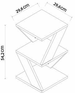 Table d'appoint moderne Albeni, pièce décorative élégante de couleur pin atlantique européen qui s'adapte parfaitement à tout espace inclus - Product Image 6