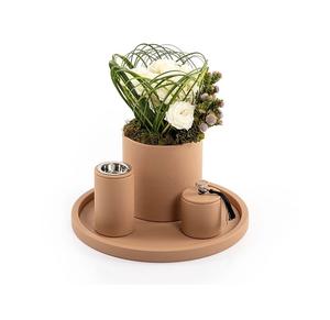 Designer Leather Incense Bakhoor Burner With Round Tray And <b>Storage</b> <b>Box</b> Gifted Bakhoor Burner For Home Decor - Product Image 2