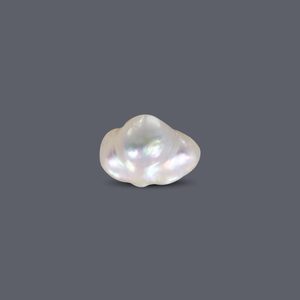 สร้อยคอมุกธรรมชาติแบบหลวม-3.88 กะรัต สีขาวและชมพู ทรงบาร็อค สำหรับเครื่องประดับและการทำเครื่องประดับ - Product Image 2