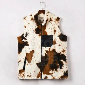 Chaleco de Cuero Vacuno Genuino Transpirable, Sin Mangas, Informal, Ropa de Abrigo de Invierno para Hombre - Product Image 2