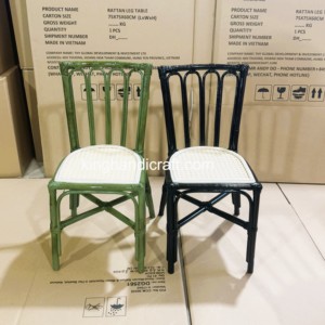 Sillas Infantiles de Ratán Hechas a Mano y Personalizadas para Alquiler en Eventos, Muebles para Fiestas de Cumpleaños, Fabricante OEM ODM - Product Image 5