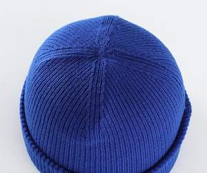 2025 New Design Wool/Cotton Breathable <b>Waterproof</b> Jacquard Hand Knitted Unisex Adult <b>Beanie</b> OEM Service Wholesale Custom Made - Product Image 2