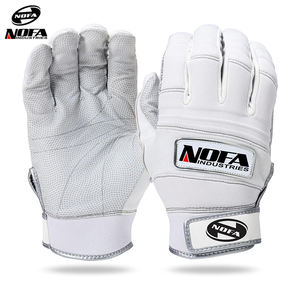 Gants de frappe de baseball pour jeunes et adultes Conception personnalisée OEM avec cuir de vachette de haute qualité pour les joueurs professionnels - Product Image 5