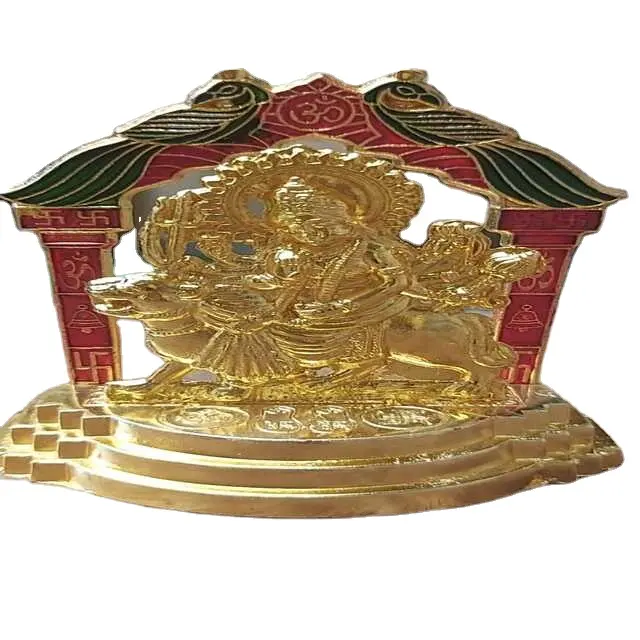 รูปปั้นทางศาสนาของฮินดูทำจากทองเหลืองจากผู้ผลิตอินเดีย