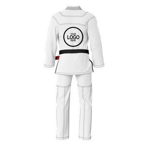 Personalized Custom Color BJJ Gi Contrast Stitching 140gsm Pearl Weave Kimono Custom <b>Name</b> Embroidery Jiu Jitsu Uniform 100% - Product Image 2