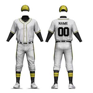 100% poliéster personalizado sublimado uniforme de béisbol Jersey y pantalones de béisbol personalizados uniformes de Béisbol Softbol - Product Image 2