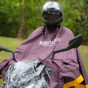 Navigate for <b>Poncho</b> <b>Raincoat</b> Waterproof Disposable PE Rainwear for Boys Simple Western Free XL for Rainy Days Customizable Logo - Product Image 1