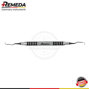 REMEDA Pure Titanium Implant Scalers Kit de instrumentos de higiene 5 PCS Black Titanium con casete inoxidable - Product Image 5