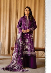 Shalwar Kameez de haute qualité pour femmes costumes en coton pakistanais imprimés qualité importée Salwar Kameez - Product Image 4