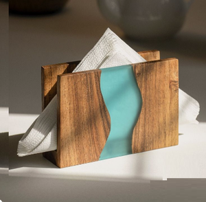 Manufacture directe porte-ronds de serviette en bois cuisine décorative salle à manger meilleure vente porte-serviettes - Product Image 5