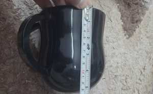 <b>Black</b> Double Handle Wash <b>Cup</b> Netilat Yadayim Polyresin Judaica Kitchenware Gift Product Before Meal Ritual Negel Vasser <b>Cup</b> - Product Image 2