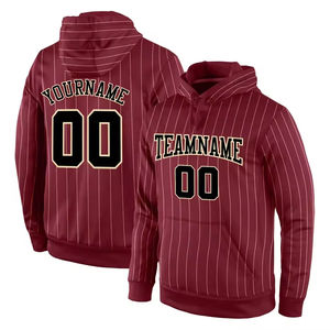 Vente en gros nouveauté pull à capuche personnalisable vêtements d'équipe sportive avec technique de sublimation et impression de nom et de numéro personnalisés - Product Image 6