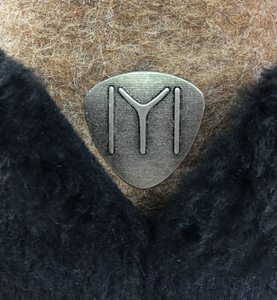 Traditional Top Quality Felt Ottoman Kayi Tribe Ertugrul Dirilis Wool <b>Hat</b> / Bork With a Metal IYI Motif - Product Image 6