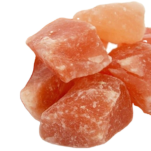 100% roches de sel de l'Himalaya rose naturel pur matière première morceaux de sel de roche rose solide morceaux de pierre - Product Image 1