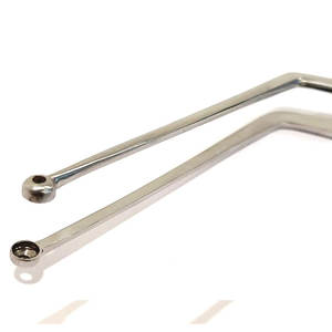 Tijeras Yasargil de Acero Inoxidable de la Mejor Calidad, Forma de Bayoneta, Rectas, 5 mm, Puntas de Cuchara Fenestradas, 9 Pulgadas - Product Image 5