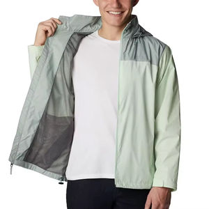 Chaqueta Impermeable Ligera para Exteriores, Diseñada con Tela Impermeable y Cortavientos, Secado Rápido, Cómoda y Transpirable, Chaquetas para Hombre - Product Image 4