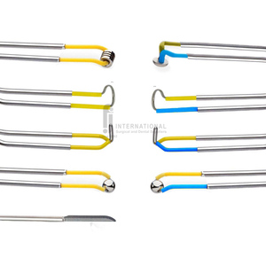 Électrodes de résectoscope TURP à haute fréquence en gros d'usine, boucles de coupe bipolaires réutilisables en acier inoxydable, base ICU chirurgicale - Product Image 3