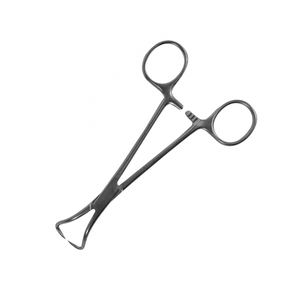 Abrazadera de toalla de respaldo para equipo médico, instrumentos quirúrgicos, 14cm, de acero inoxidable - Product Image 4