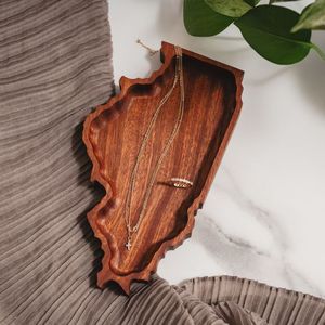 Ensemble de plateaux de service rectangulaires en bois avec poignées, style rustique de ferme, plateau de petit-déjeuner, plateaux emboîtables en acacia, décoratifs - Product Image 4