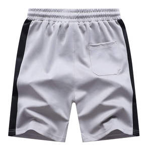 Short de course décontracté solide pour hommes, séchage rapide, respirant, taille élastique, polyester/coton, jogging athlétique - Product Image 4