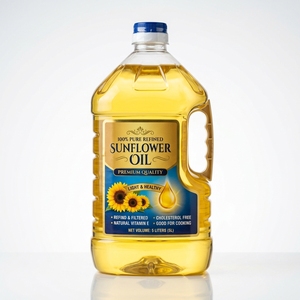 Huile de tournesol raffinée pure de qualité supérieure à 100 % pour la cuisson - Huile de graines de tournesol en vrac - Product Image 1
