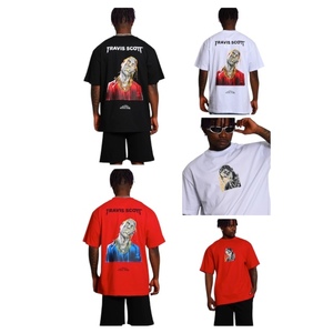 เสื้อยืดทรงปกติ สตรีทแวร์ พิมพ์ลายสกรีน ปักลาย ไซส์พลัส ผ้าหนา 100% คอตตอน ผ้าถัก แบบเป็นทางการ - Product Image 5
